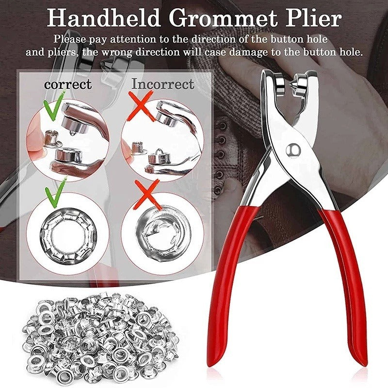 Buttons Pliers Set