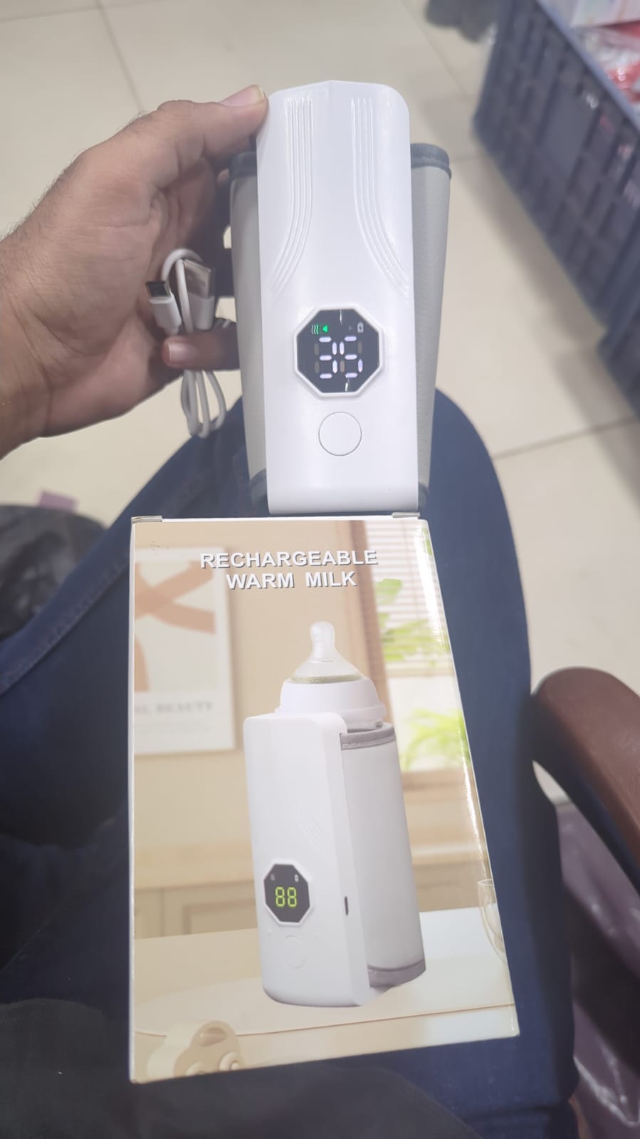 Rechargeable Baby Milk Warmer