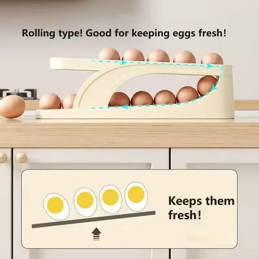 Egg rolling try