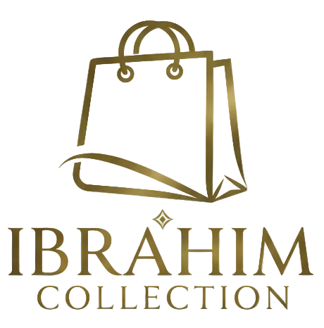 plz create a shopping logo for my store, my store name is Ibrahim Collection wihout background